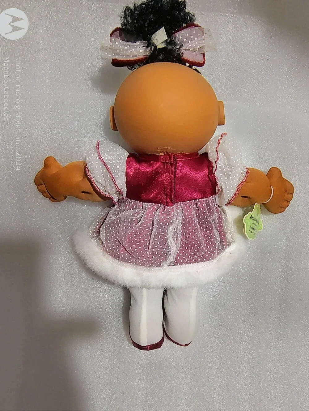 1995 Christmas Holiday Cabbage Patch Doll - Brenda Maretha
